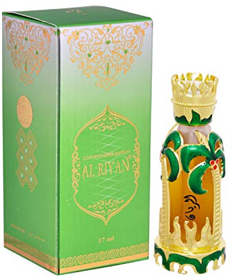 KHADLAJ PERFUMES Al Riyan Eau de Parfum Konzentrat, orientalische und blumige Noten, raffinierter und lang anhaltender Duft, Unisex, 17 ml