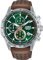 LORUS Herren Analog Quarz Uhr mit Leder Armband RM303JX9