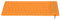 Teclado de Silicona Plegable, 85 Teclas, Teclado Portátil con Cable USB Resistente Al Agua, Teclado Enrollable Delgado Y Silencioso para PC, Portátil, Portátil, Plug and Play (Naranja)