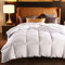 Bettdecke 140x200,Fluffy Microfibre Filling,WeißE GäNsedaunen Bettdecke TröSter All Season Quilt Cotton Blanket King Queen Size Weich Und Warm
