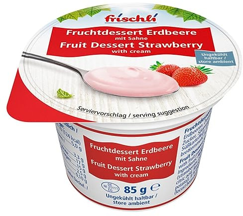 Frischli Fruchtdessert Erdbeere ohne 85g