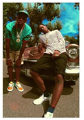 EMIGOS Asap Rocky and Tyler The Creator Musik Leinwand Poster Wandkunst Dekor Druck Bild Gemälde für Wohnzimmer Schlafzimmer Dekoration ungerahmt 30 x 45 cm