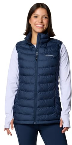 Columbia Powder Lite Vest, Steppweste für Damen, Collegiate Navy, Größe XL