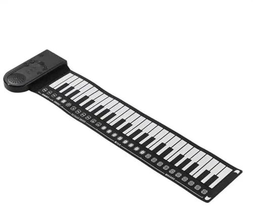 Clavier Musical Pliable À 49 Touches, Piano Électrique Doux Et Respectueux De L'usure, Résistant À L'usure, Pour La Maison Portable Piano Électronique