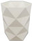 Pot à Crayon Écoresponsable – blanc – Organisateur Polyvalent Bureau & Maquillage – Design Moderne et Durable – Fabrication Française en PLA Biodégradable