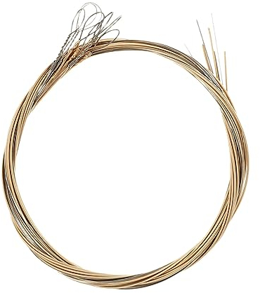 Abaodam 8pcs Mandolin String Set Extra Light Strings for Mandolin Standard Tension for