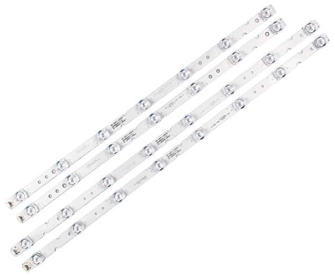 HAJMGUMC 4 x LED-Hintergrundbeleuchtungsstreifen passend für TCL 55 Zoll TV 55S421 55S423 55S425 55D6 55F6 55L2 4C-LB5507-PF02J HR03J 55HR330M07B2 55HR330M08A2