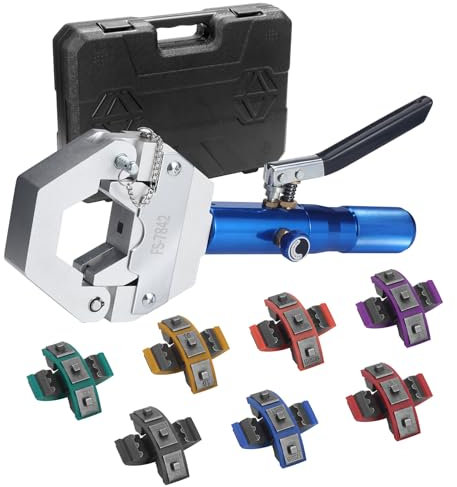 HSEAMALL Tubo idraulico Crimpatrice A/C idraulico Pantaloni Crimper, Aria condizionata Tubo Crimper Tubo idraulico Manuale Mano Crimpatrice 7 Questo