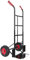 Carrello Portapacchi A Mano Portata 200 Kg Con Ruote Pneumatiche Rinforzate Telaio In Acciaio Tubolare Trasporto Pacchi Grandi Portacasse Portasacchi 45 x 50.5 x 116 Cm (Nero)