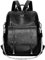Leathario Backpack Womens, Vegan Leather Rucksack Bag for Women, Ladies Fashion Backpacks for Work University Travel Business
