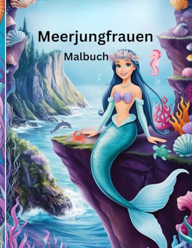 Meerjungfrauen Malbuch