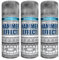 DIOXSTAR Hammer Effect Grey Spray Paint, Unique and Stylish Hammered Finish, Easy Application, Long-Lasting Protection, For Interior & Exterior Surfaces, 400ml (3 PCS)