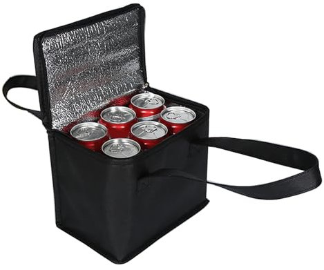 CHIZISX Weiche Kühltasche, Kühltasche, Thermotasche, Lebensmittel-Liefertasche, große Kühltasche, isolierte Lunchtasche, faltbare Kühltasche