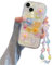 YJKJHAIG For iPhone 16 Case Clear,Korean Bear Hang Phone Chain Lanyard Clear Soft Case For iPhone 16 15 14 Pro Max 11 13 12 Mini XR 8 7 Plus X XS SE Cute Cover ﻿(Style3,For iPhone 11)
