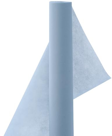 Simurq Einweg Tischdeckenrolle in 1,18 x 25 m, Stoffähnliches Vlies Tischdecke Rolle, Hochwertige Meterware Tischtuch (Grau, 1,18 x 25 M)
