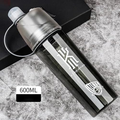 JIMCOM Spray water cup Plastic basketball sports water cup Tritan famous star water bottle 600ml student water bottle