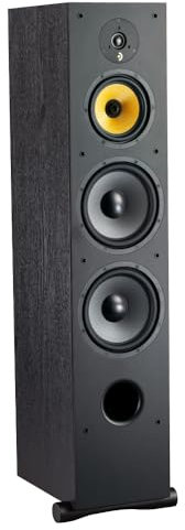 Davis Acoustics Ariane 9 Noir - Colonne 3 Voies/4 Haut-parleurs - Enceinte Vendue à l'unité