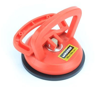 Ventosa singola - diametro 120 mm, capacità 50 kg, realizzata in materiale resistente. Ideale per il fissaggio in diverse applicazioni. *