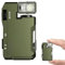 G5 EDC Flashlight — 400 Lumens, G5 Rechargeable EDC Flashlight, Flache Taschenlampe mit 3 Modi, IP68 Waterproof Ultrakompakte Magnetische Hochlumen-Lampe für Outdoor, Camping, Wanderungen (Grün)