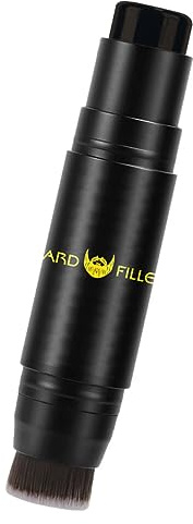 Bart Füller Stift mit Bürste, Tragbar, Hautfreundlich, Schwarz