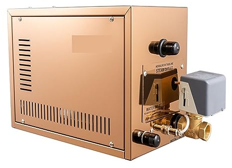 nerador de ducha eléctrico 4,5 kW for sala baño Sauna, equipo acero inoxidable descalcificación automática Protección de seguridad