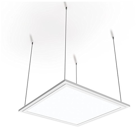 Xanlite Carré Ultra Panneau Plafond avec 3 Modes De Fixation-Luminaire 12W LED Plat 960 Lumens-Plafonnier Design 290 x 290 mm-PA960CNW, 12 W