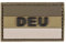 BW Patch 3D DEU PVC m. Klett Large Oliv