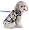 SELMAI Camo Waterproof Small Dog Cat Winter Coat Quilted Vest Jacket Harness with D-ring Pet Puppy Puffer Coat Chihuahua Cold Weather Clothes Apparel Pink L
