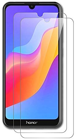 AICEK [Lot de 2] Verre Trempé Honor 8A / Huawei Y6 2019 / Huawei Y6 Pro 2019, Film Protection écran Verre trempé pour Honor 8A Vitre Protection Huawei Y6 Pro 2019 Ecran Verre Trempé (6,09 Pouces)