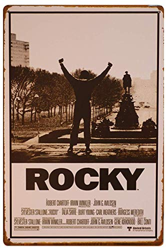 Forry Rocky Metall Poster Retro Blechschilder Vintage Schild Zum Cafe Bar Garage Wohnzimmer Schlafzimmer Haus Restaurant Hotel