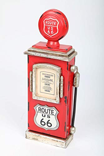 point home Design-Schlüsselschrank Zapfsäule, Retro, rot, 48cm
