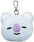 Aurora Produits officiels BT21 signés World, peluche porte-clés KOYA, 61336, bleu