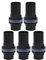 OKBY Aquariumanschlüsse -5Pcs/Set PVC Aquarium Wasserrohrverbindung Gerader Rohrverbinder Aquarium Zubehör(20mm)