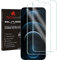 TECHGEAR [2 Pack Verre Trempé iPhone 12 Pro Max - Protecteur d'Écran en Verre Trempé [2.5D Bord Arrondi] [Dureté 9H] [Clair Crystal] [Anti Rayures] [Sans Bulles]