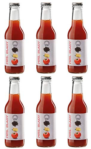 Azienda Agricola Prunotto Mariangela - N. 6 Bottiglie Succo di Pomodoro Condito (Mrs Blady) ml 200 (6x200ml)