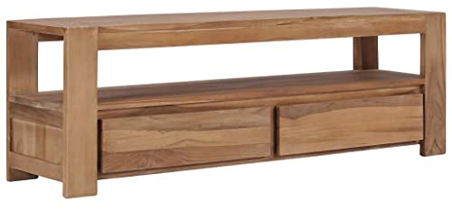vidaXL Mueble de TV de Madera Maciza de Acacia 120x30x40 cm