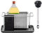 SILBERTHAL Organizador Fregadero - Acero Inoxidable - Porta Estropajo y bayeta Cocina