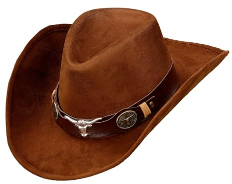 W WIDMANN MILANO Party Fashion 68565 - Cappello da cowboy, Wild West, cappello western, carnevale, festa in maschera