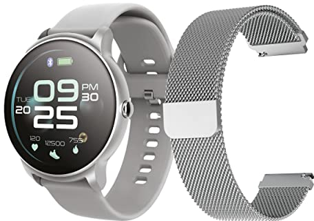 Forever Smartwatch ForeVive 2 SB-330 extra band, app GoFit 1.3 display IPS 240x240 pixel, IP68, Bluetooth v 5.0, tempo di standby 15 giorni