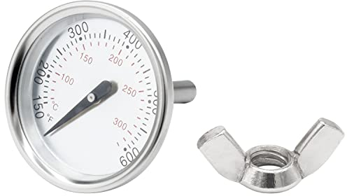 7581/60540 Grill Thermometer for All Weber Replacement Parts, Accurate Temperature Gauge for Weber Spirit Series, Q Series, Genesis Series, Kettle and Charcoal Grills (1-13/16 Dia)