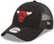 New Era Chicago Bulls Truckercap NBA Basketball verstellbar Kinderkappe schwarz - Youth