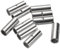 sourcing map Non-Insulated Butt Crimp Terminals 4 AWG for Electrical Wire Splice DIY, Pack of 10
