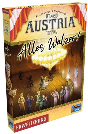 Lookout, Grand Austria Hotel – Alles Walzer| Erweiterung, Expertenspiel, Brettspiel, 1-4 Spieler, Ab 12+ Jahren, 90 Minuten, Deutsch