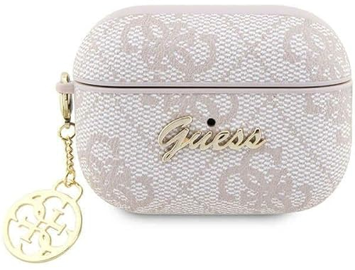 Guess GUAP2G4GSMP Schutzhülle für AirPods Pro 2, Rosa, 4G, Charm-Kollektion