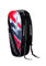 HUNDRED Ideal Badminton and Tennis Racquet Kit Bag | Material: Polyester | 2 Compartment with Side Pouch | Easy-Carry Handle | Padded Back Straps | Front Zipper Pocket