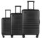 ETERNITIVE - Set Valise, Valise Voyage en ABS - Lot de 3,Valise Rigide avec Serrure TSA, Valise a Roulette 360°, Bagage