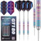 WIN.MAX Dartpfeile mit Metallspitze 90% Tungsten 3 Stück 90% Wolfram Stahl Darts 26g