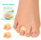 Corrector de dedos en martillo para mujeres - Enderezador de dedos de gel blando - Realineación de dedos doblados, curvados, torcidos, en garra(6 Count,Medium, Beige)