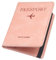 ILIYAH Reisepasshülle Passport Hülle Reisezubehör Passhülle Reisepass Organizer RFID Blocker Kartenhülle Elastischer Gurt Reisepass Hülle（Rosa）
