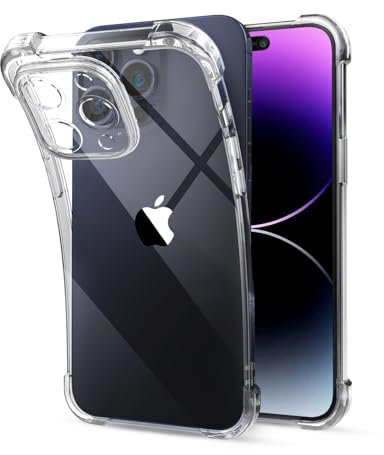 IAIYOXI Clear Case for iPhone 11 - Crystal Clear Military Grade Drop Protection, Non-Yellowing Armor, Shockproof Protective Cover, Compatible with iPhone 11 (iPhone 11)